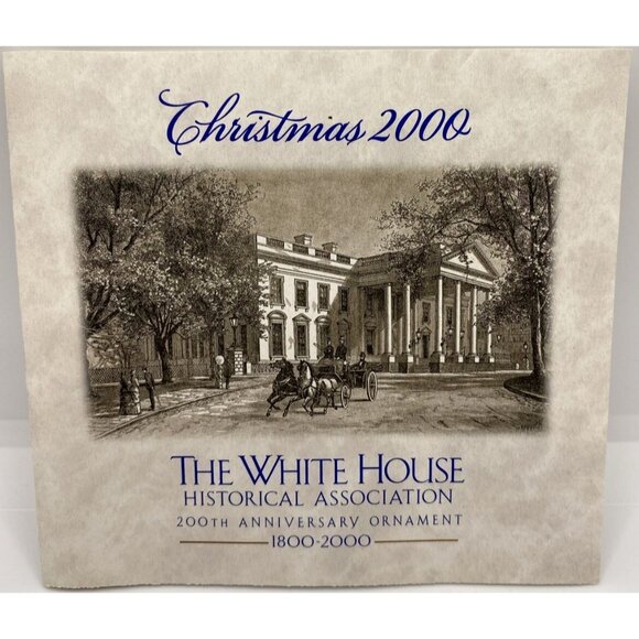 Vintage Christmas Collectible Ornament By The White House Historical Association - Picture 5 of 16